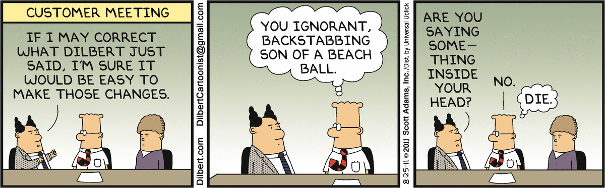 Dilbert Cartoon